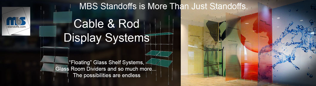 Cable & Rod Display systems Cable & Rod Display systems