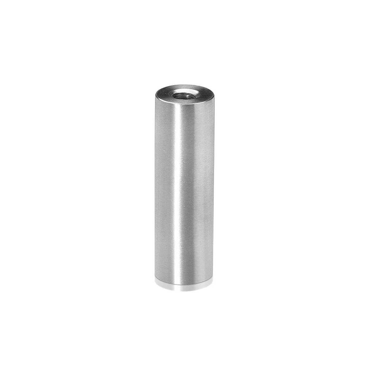 1/4-20 Threaded Barrels Diameter: 5/8'', Length: 2'', Brushed Satin ...