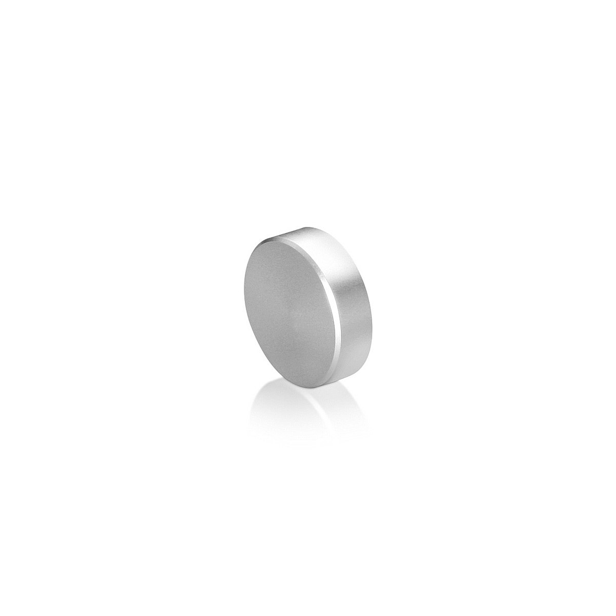 1/4-20 Threaded Caps Diameter: 7/8'', Height: 1/4'', Clear Anodized Aluminum [Required Material Hole Size: 5/16'']