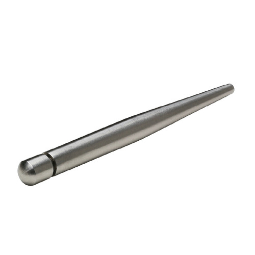 1/4'' Diameter x 3'' Length Conical Desktop Table Standoffs (Stainless Steel Satin Brushed) [Required Material Hole Size: 7/32'']
