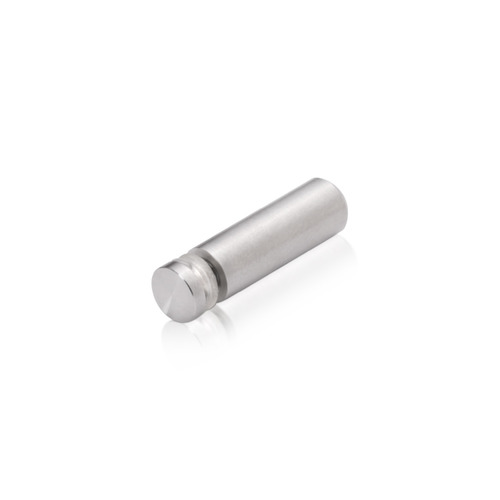5/16'' Diameter x 1'' Length Desktop Table Standoffs (Stainless Steel Satin Brushed) [Required Material Hole Size: 3/16'']