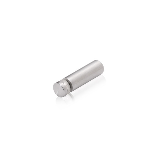 5/16'' Diameter x 1'' Length Desktop Table Standoffs (Aluminum Clear Anodized) [Required Material Hole Size: 3/16'']