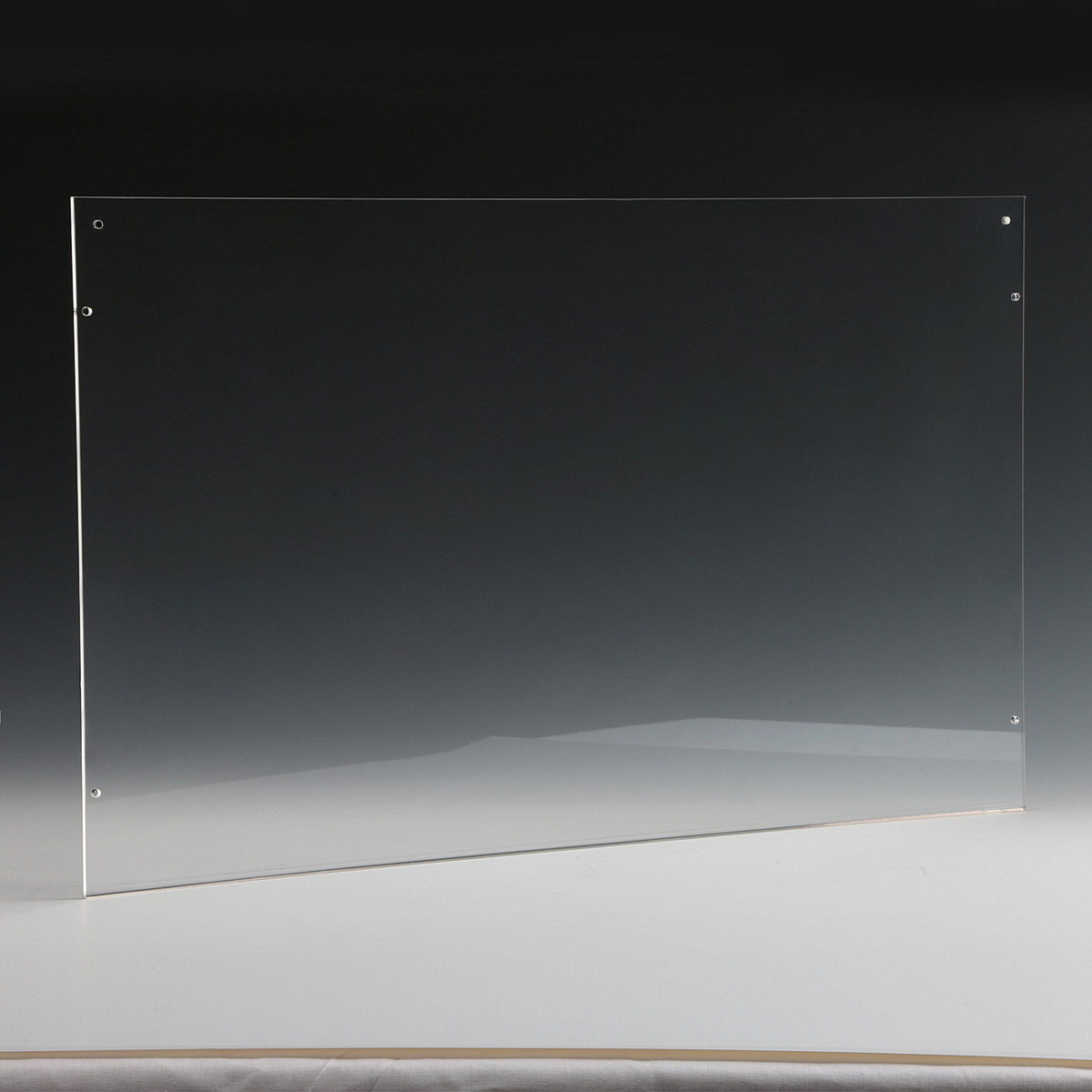 Clear Acrylic Wall Frame with magnets, accommodates 17 x 11 (Sold Without Hardware)