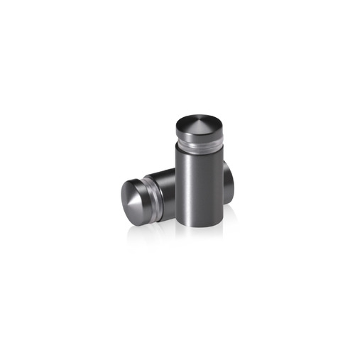 Titanium Finish, Aluminum Standoff, Diameter: 1/2, Height: 3/4, Aluminum Anodized [Required Material Hole Size: 3/8'']