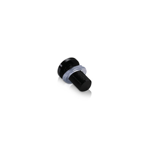 AL16-25B, AL16-30B, AL16-50B, AL16-70B Head replacement for Mbs-Standoffs 5/8'' Diameter, Aluminum Black Anodized Finish Standoffs (Includes 2 Silicone Washers).