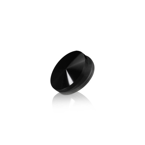 AL30-12B Head replacement for Mbs-Standoffs 1-1/4'' Diameter x 1/2'' Barrel Length, Aluminum Black Anodized Finish Standoffs (Includes 2 Silicone Washers).
