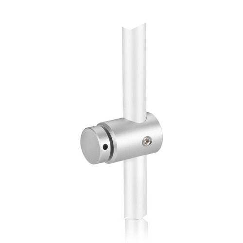 Standoff Panel Support - Up to 1/4'' - Single Sided - Standoff - Clear Anodized - For 3/8'' Diameter Rod