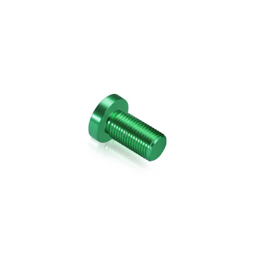 AS16-25GN, AS16-30GN, AS16-50GN, AS16-70GN Head replacement for Mbs-Standoffs 5/8'' Diameter, Aluminum Green Finish Standoffs (No Washer).