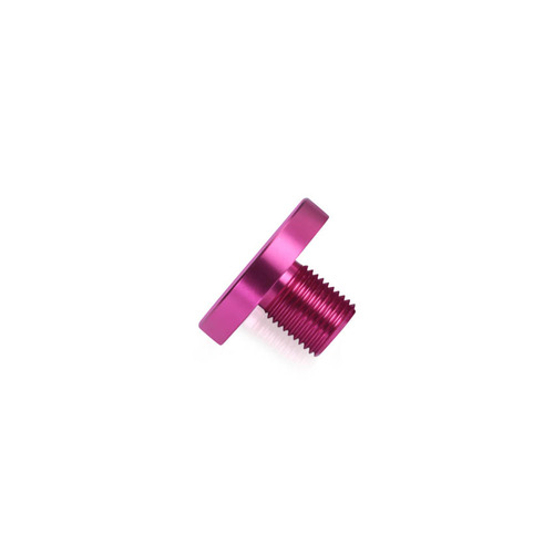 AS25-12RP Head replacement for Mbs-Standoffs 1'' Diameter x 1/2'' Barrel Length, Aluminum Rosy Pink Finish Standoffs (No Washer).