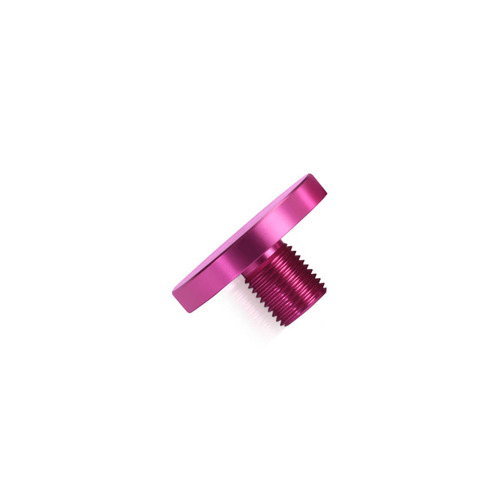AS30-12RP Head replacement for Mbs-Standoffs 1-1/4'' Diameter x 1/2'' Barrel Length, Aluminum Rosy Pink Finish Standoffs (No Washer).