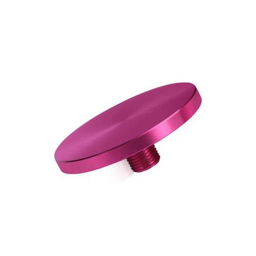 AS50-12RP Head replacement for Mbs-Standoffs 2'' Diameter x 1/2'' Barrel Length, Aluminum Rosy Pink Finish Standoffs (No Washer).