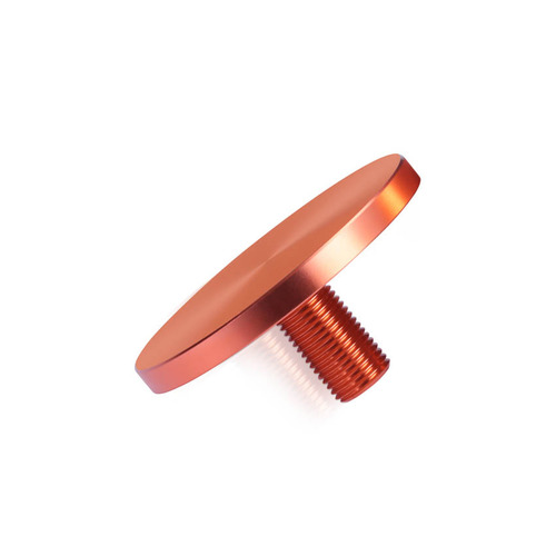 AS50-25CP, AS50-30CP, AS50-50CP, AS50-70CP Head replacement for Mbs-Standoffs 2'' Diameter, Aluminum Copper Finish Standoffs (No Washer).