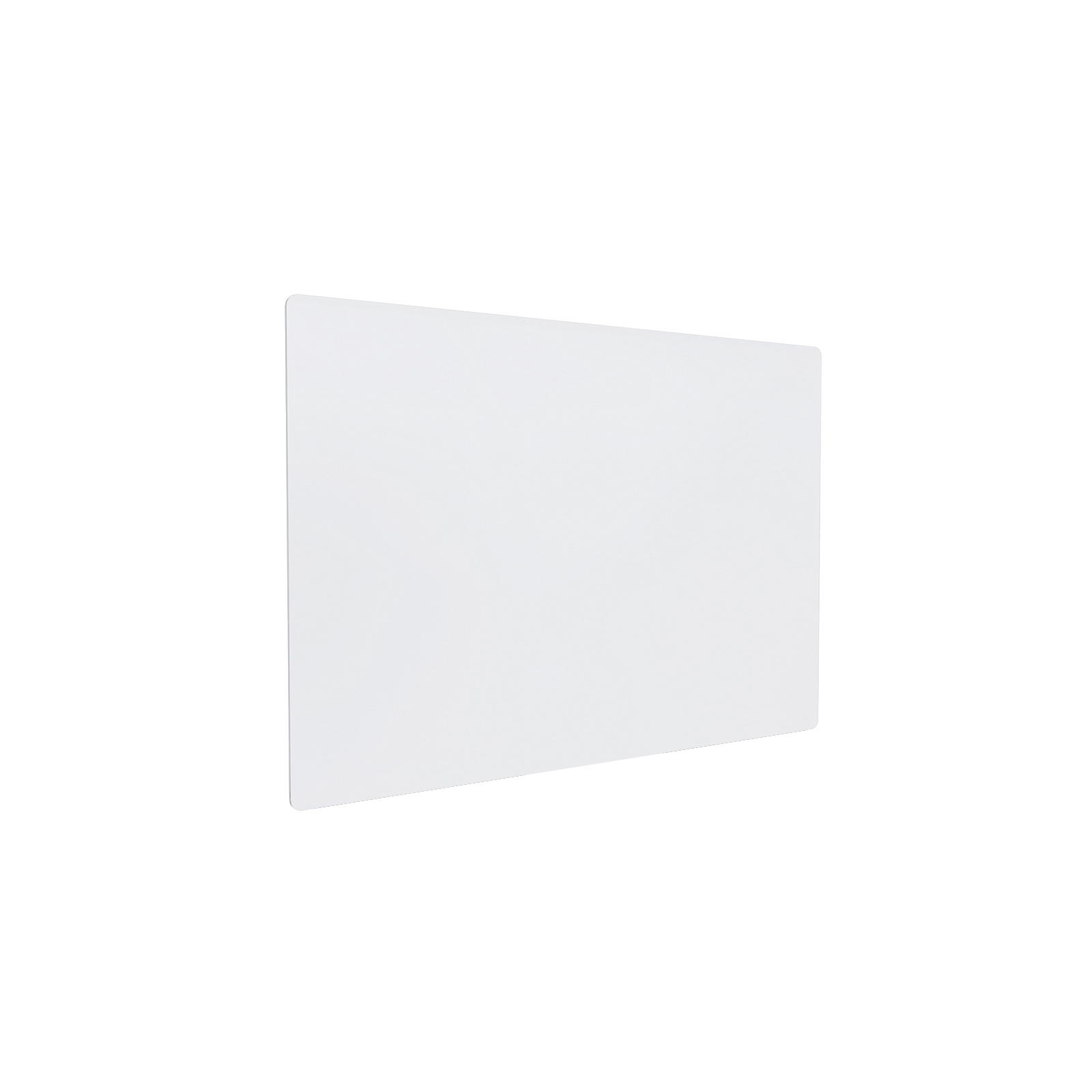 Clear Acrylic Sneeze Guard 20'' Wide x 30'' Tall x 0.157'' Thickness