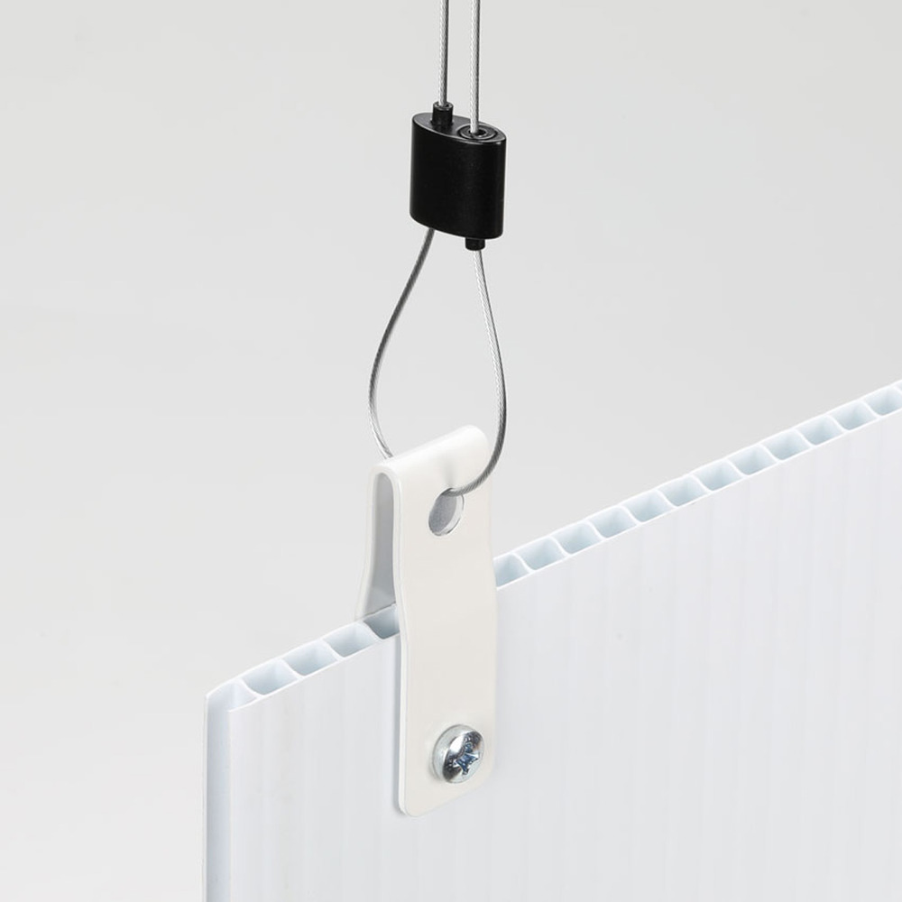 Aircraft Wire Cable Stop Clamp Adjuster Gripper Looper, Matte black