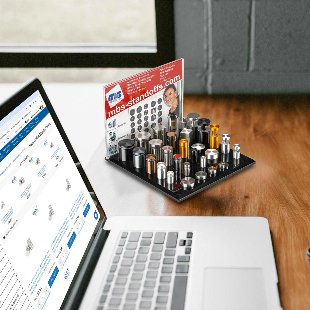 Mbs Acrylic Sample Display MBS Standoffs