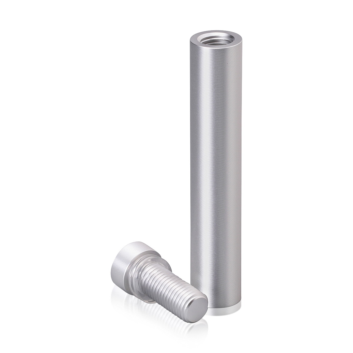 1/2'' Diameter X 21/2'' Barrel Length, Aluminum Flat Head Standoffs