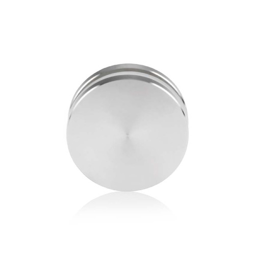 2'' Diameter Brushed Stainless Steel 316, Mall Front Clamp (Material Thickness Accepted: 1/4'' to 1/2'')