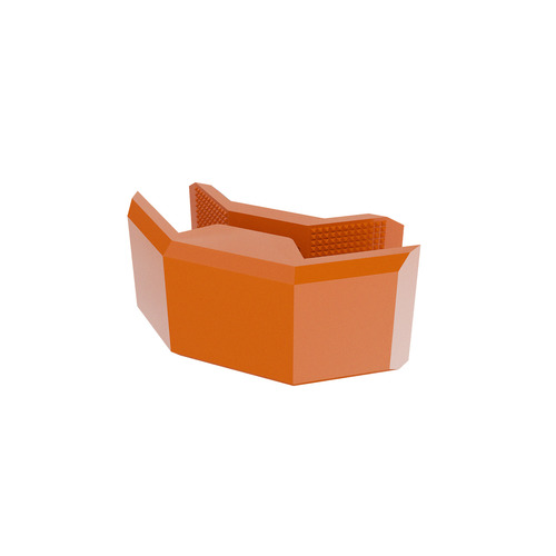 105° Connector, ABS Orange (Pantone 165C) for 5/8'' and 3/4'' Panels