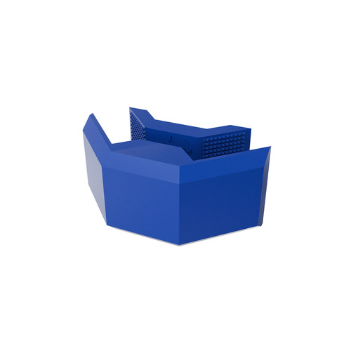 90° Connector, ABS Blue (Pantone 286C) for 5/8'' and 3/4'' Panels