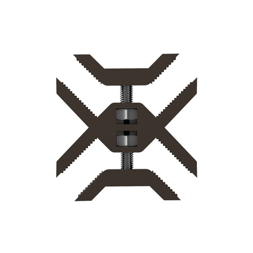 Cross Connector, PLA Black Walnut for 5/8'' and 3/4'' Panels