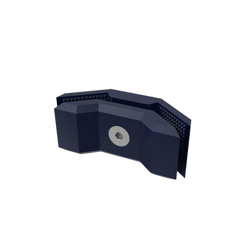 105° Connector For Substrates, ABS Navy Blue (Pantone 294C) for 1/4