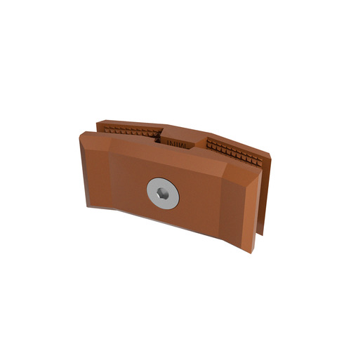 150° Connector For Substrates, PLA Clay Brown for 1/4
