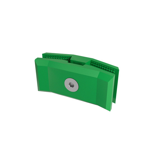150° Connector For Substrates, ABS Green (Pantone 355C) for 1/4