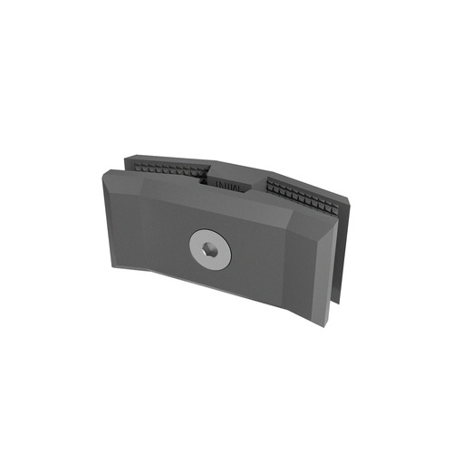 150° Connector For Substrates, ABS Silver Gray (Pantone 429C) for 1/4