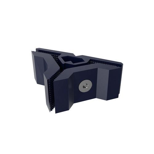 'T'' Connector For Substrates, ABS Navy Blue (Pantone 294C) for 1/4