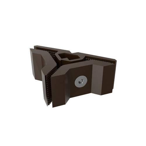 'T'' Connector For Substrates, PLA Rosewood for 1/4