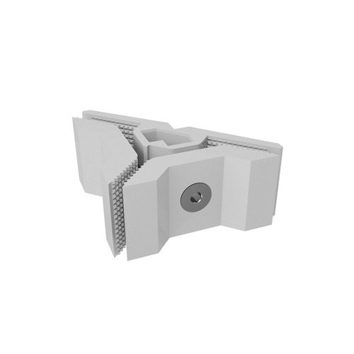 'T'' Connector For Substrates, ABS White for 1/4