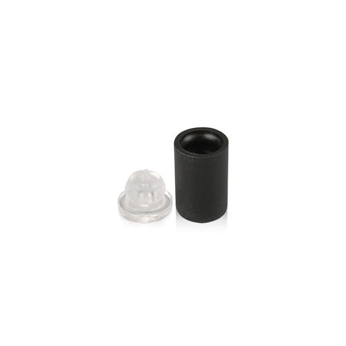 Black Medium Quick Snap 3/8’' X 1/2'' Adhesive Mounted Head (sold per Set 1 Body and 1 Head)