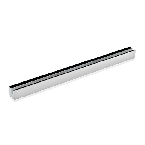 Sign Clamp in 14 15/16'' (380 mm) length X 1'' (25.4 mm) wide - Chrome Polished