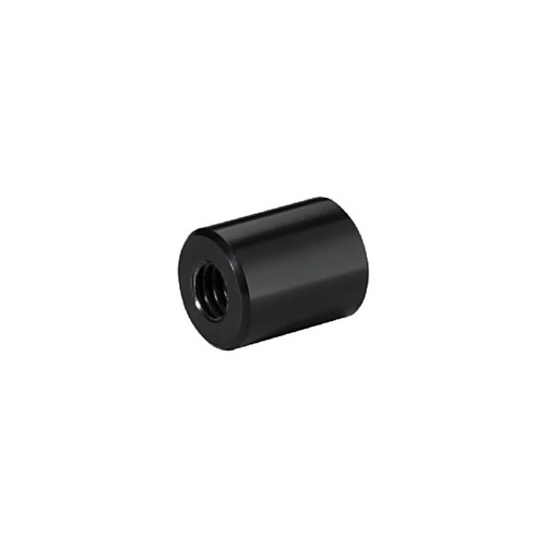 5/16-18 Threaded Barrels Diameter: 5/8'', Length: 3/4'', Black Anodized [Required Material Hole Size: 3/8'' ]