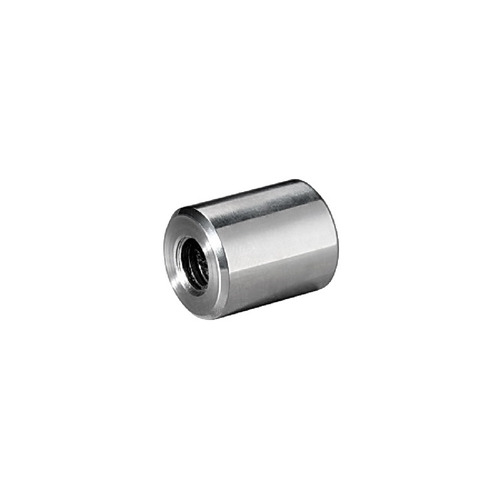5/16-18 Threaded Barrels Diameter: 5/8'', Length: 3/4'', Polished Finish Grade 304 [Required Material Hole Size: 3/8'' ]
