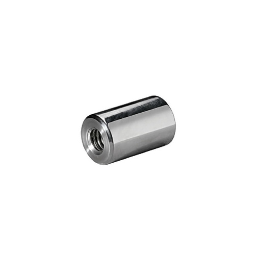 5/16-18 Threaded Barrels Diameter: 5/8'', Length: 1'',  Polished Finish Grade 304 [Required Material Hole Size: 3/8'' ]
