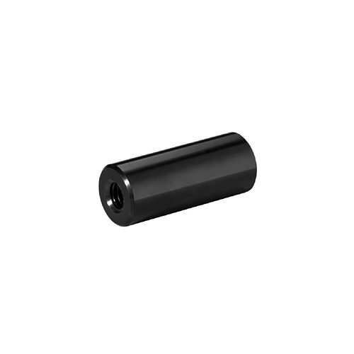 5/16-18 Threaded Barrels Diameter: 5/8'', Length: 1 1/2'', Black Anodized [Required Material Hole Size: 3/8'' ]