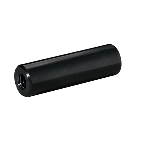 5/16-18 Threaded Barrels Diameter: 5/8'', Length: 2'', Black Anodized [Required Material Hole Size: 3/8'' ]