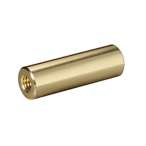 5/16-18 Threaded Barrels Diameter: 5/8'', Length: 2'', Gold Anodized [Required Material Hole Size: 3/8'' ]