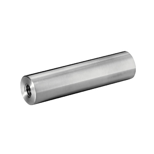 5/16-18 Threaded Barrels Diameter: 3/4'', Length: 3'', Brushed Satin Finish Grade 304 [Required Material Hole Size: 3/8'' ]
