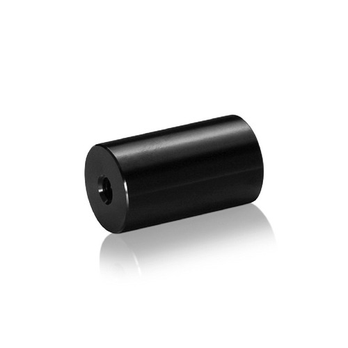 1/4-20 Threaded Barrels Diameter: 7/8'', Length: 1 1/2'', Black Anodized [Required Material Hole Size: 17/64'' ]