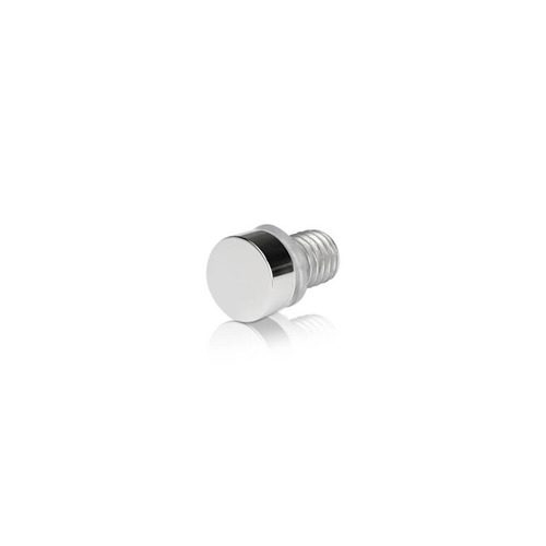 SBLP12-12 Head replacement for Mbs-Standoffs 1/2'' Diameter x 1/2'' Barrel Length, Stainless Steel Polished Finish Standoffs (Includes 2 Silicone Washers).
