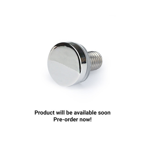 SBLP19-12 Head replacement for Mbs-Standoffs 3/4'' Diameter x 1/2'' Barrel Length, Stainless Steel Polished Finish Standoffs (Includes 2 Silicone Washers).