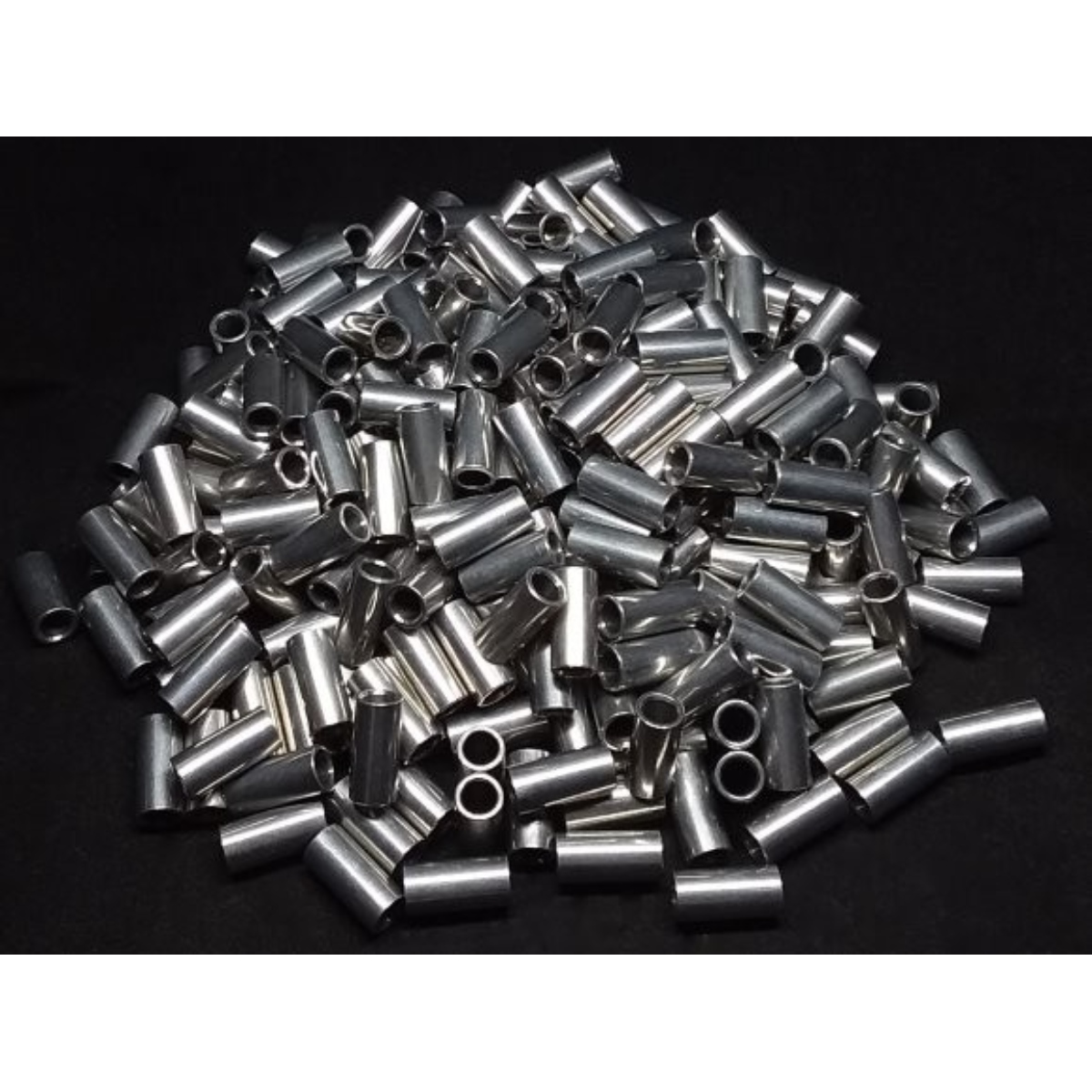 Aluminum Spacer 1/4'' OD x .172'' ID x 17/32'' Long, Plain Aluminum Finish