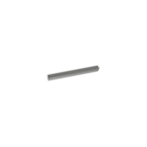 3/16'' Diameter X 2'' Long, Stainless Steel 10-24 Threaded Stud (1 End Flat - 1 End Conical)