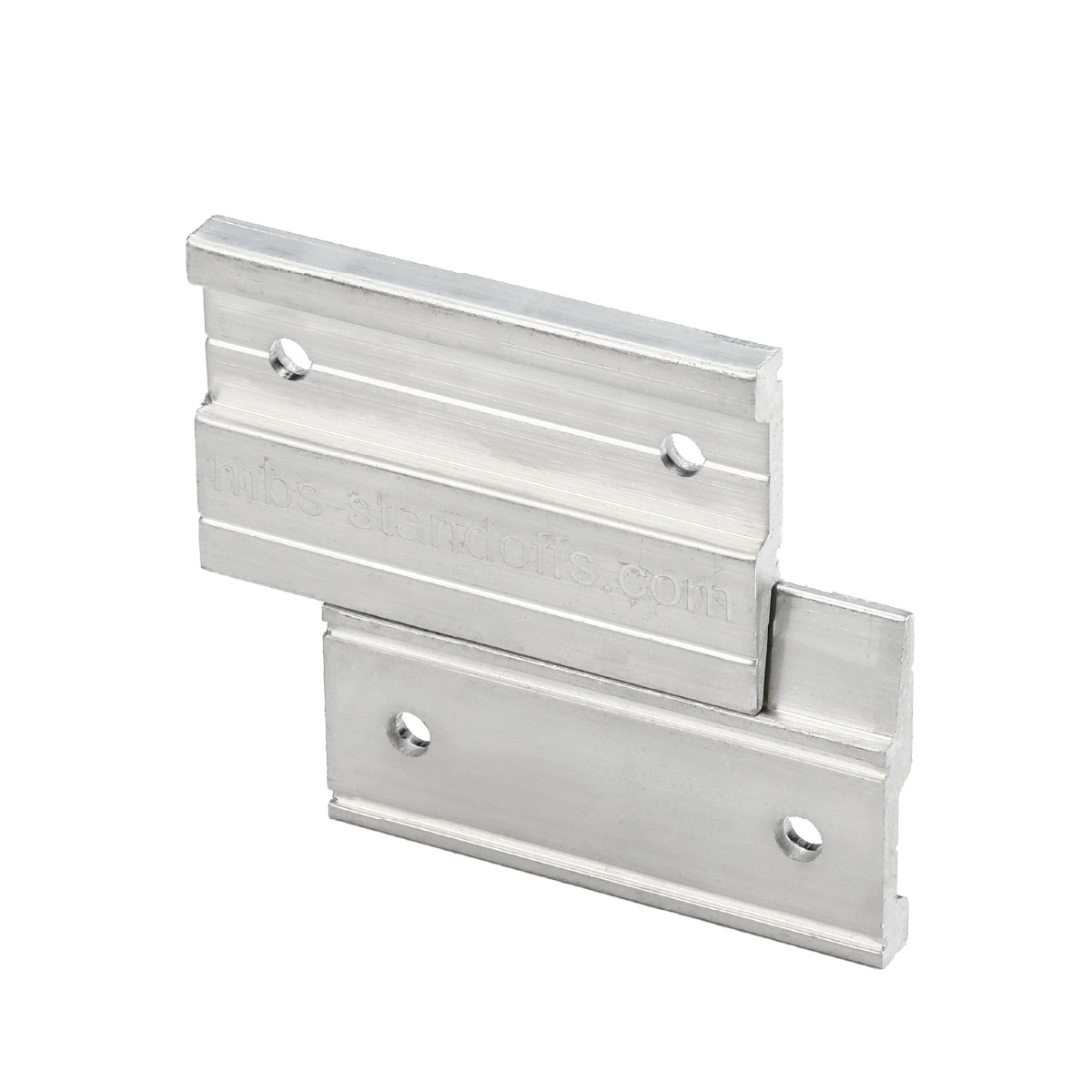 Aluminum Z-Clip 2 1/2'' Medium to Heavy Duty | MBS Standoffs