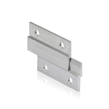2 Aluminum French Cleat Interlocking Wall Mounting Bracket Hanger Light to Medium Heavy Duty for Hanging Wall Painting Mirrors Panels Artwork Cabinet Whiteboard. 5 16 Projection 5 8 Lift Off. 2 inch 6...