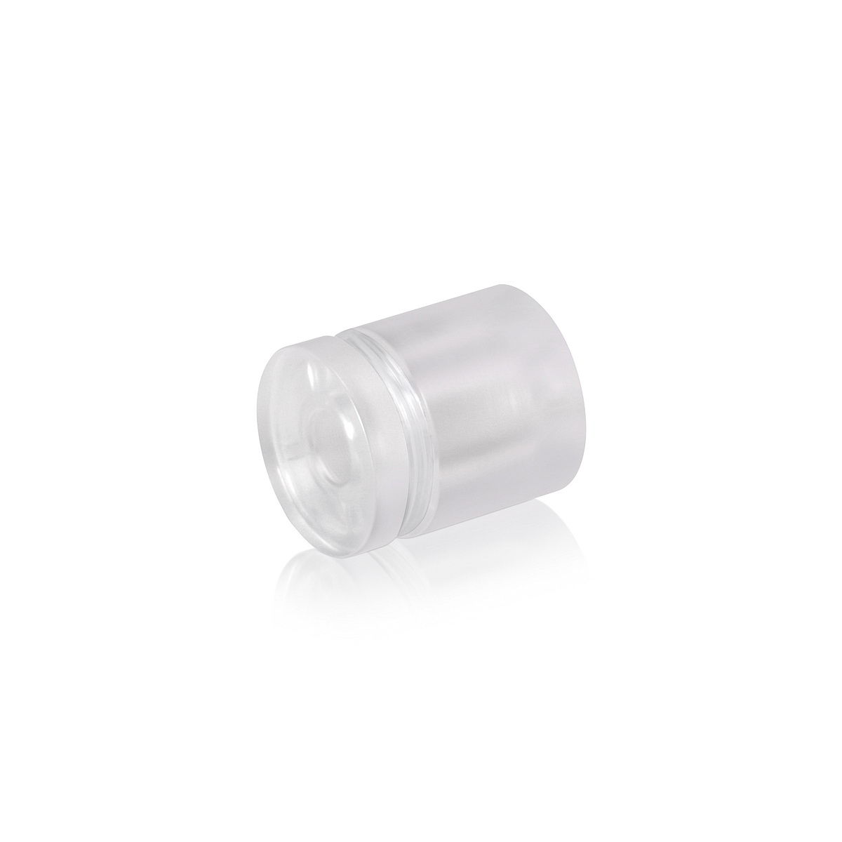 Tamper Proof Clear Acrylic Flat Head Standoffs, Diameter: 1'', Standoff ...