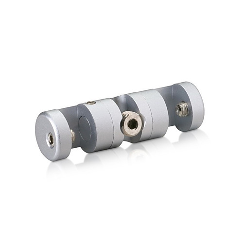 Pivoting Edge Support - Up to 3/8'' - Double Sided - Edge Grip - Aluminum - For Rod