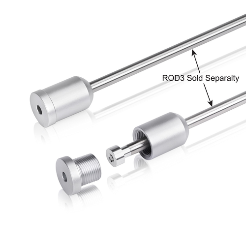 Nut and Ceilling Support For Ceiling Rod Suspended Aluminum Kit  (Sold without Rod)